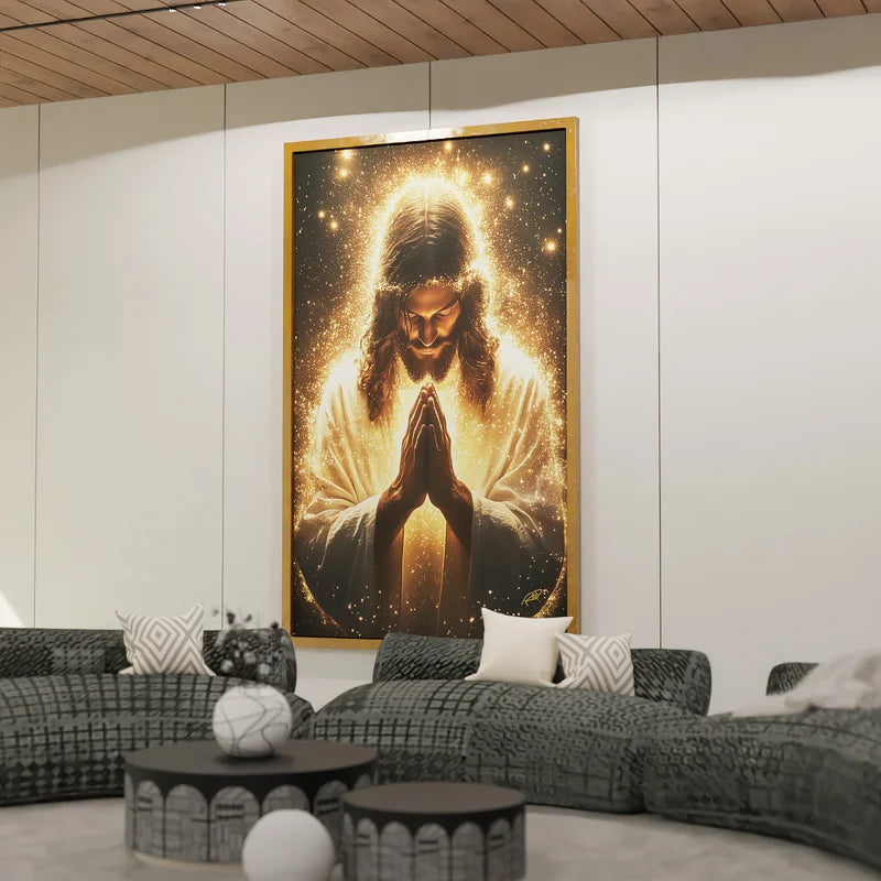 Quadro Decorativo Jesus em Glória