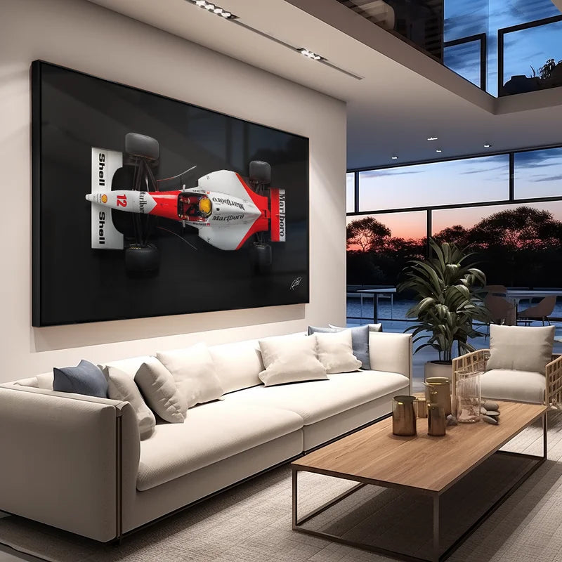 Quadro Decorativo F1 McLaren do Senna