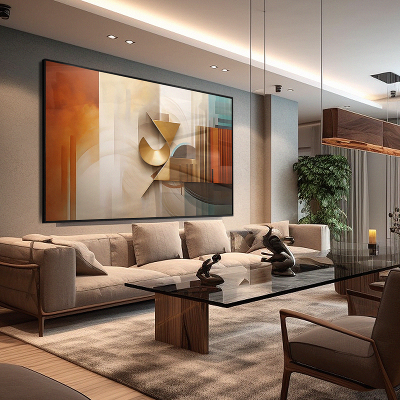 Quadro Decorativo Abstrato Art Minimalist