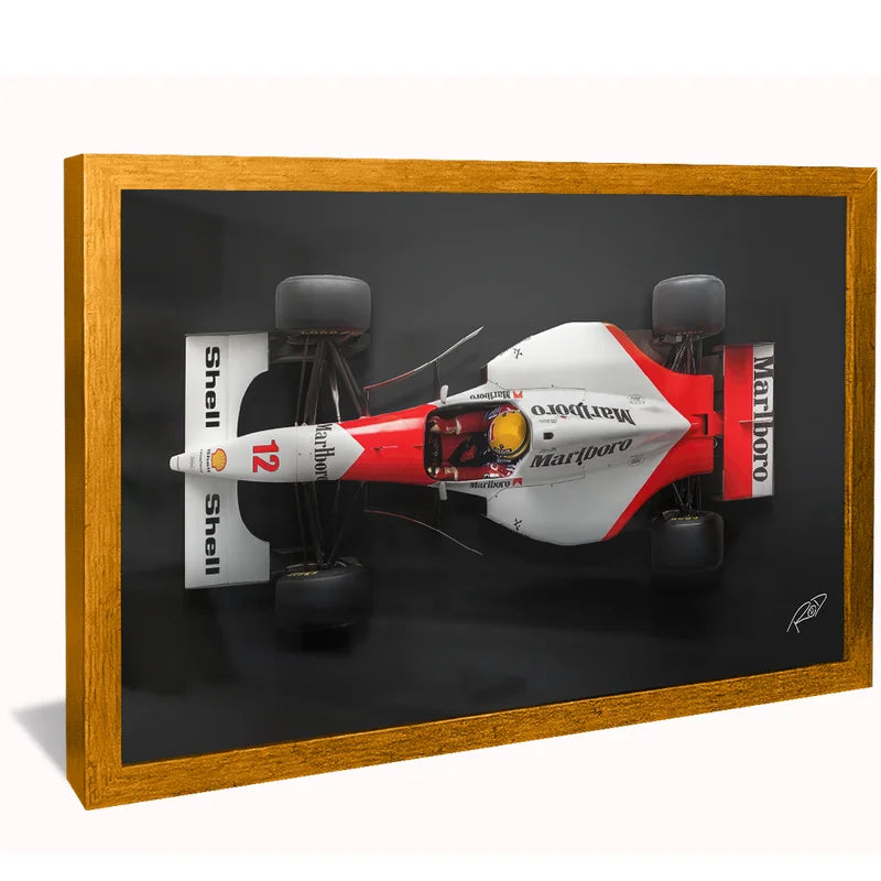 Quadro Decorativo F1 McLaren do Senna