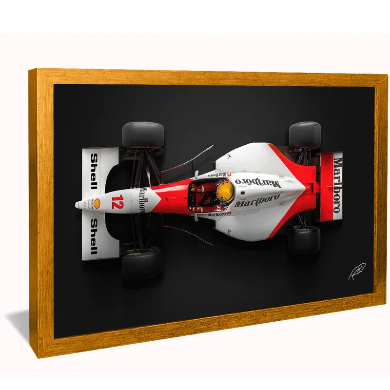 Quadro Decorativo F1 McLaren do Senna