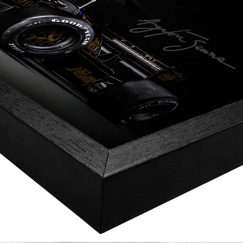 Quadro Decorativo Ayrton Senna Lotus 97T