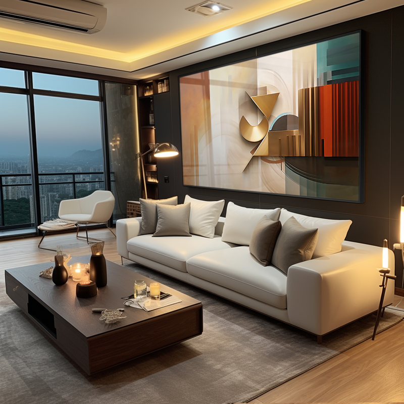 Quadro Decorativo Abstrato Art Minimalist