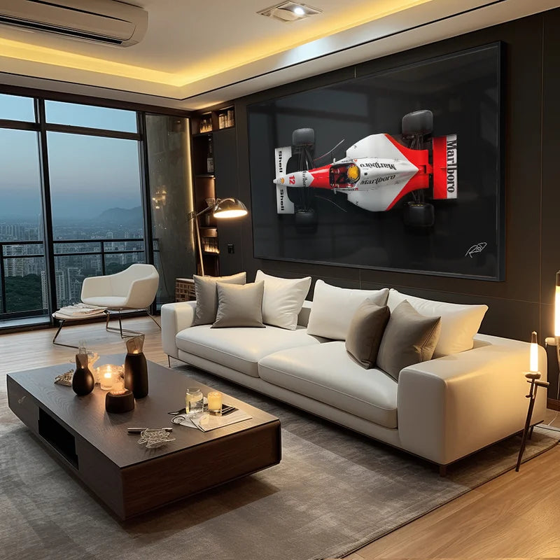 Quadro Decorativo F1 McLaren do Senna