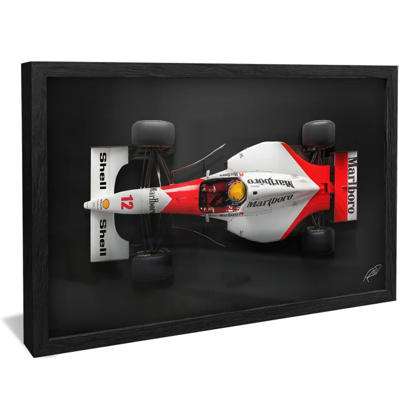 Quadro Decorativo F1 McLaren do Senna
