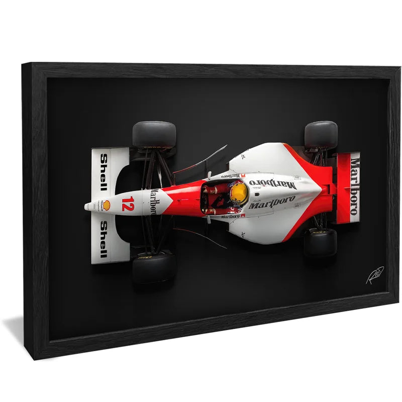 Quadro Decorativo F1 McLaren do Senna
